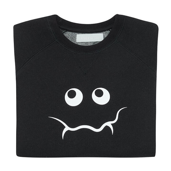 bob & blossom black monster sweatshirt at whippersnappersonline
