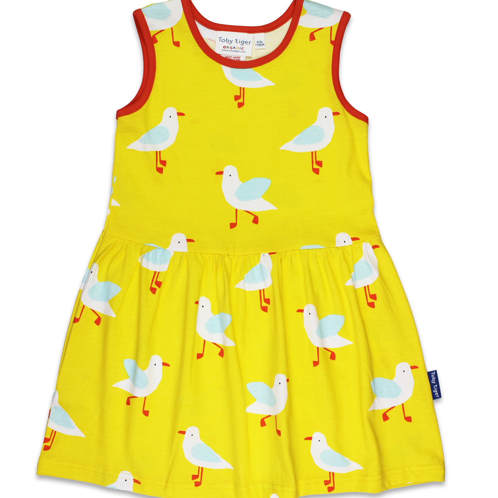 toby tiger seagull print dress at whippersnappers online